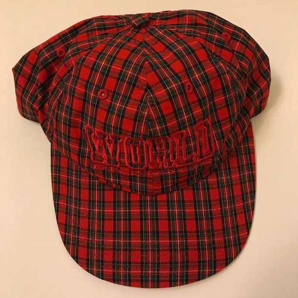 supreme plaid hat